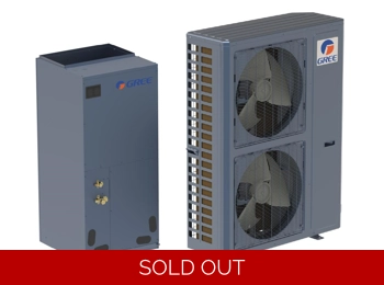 GREE 60000 Btu 15.8 SEER2 Ducted Mini Split Heat Pump -22°F, 10 EER, 9 HSPF, E-Star